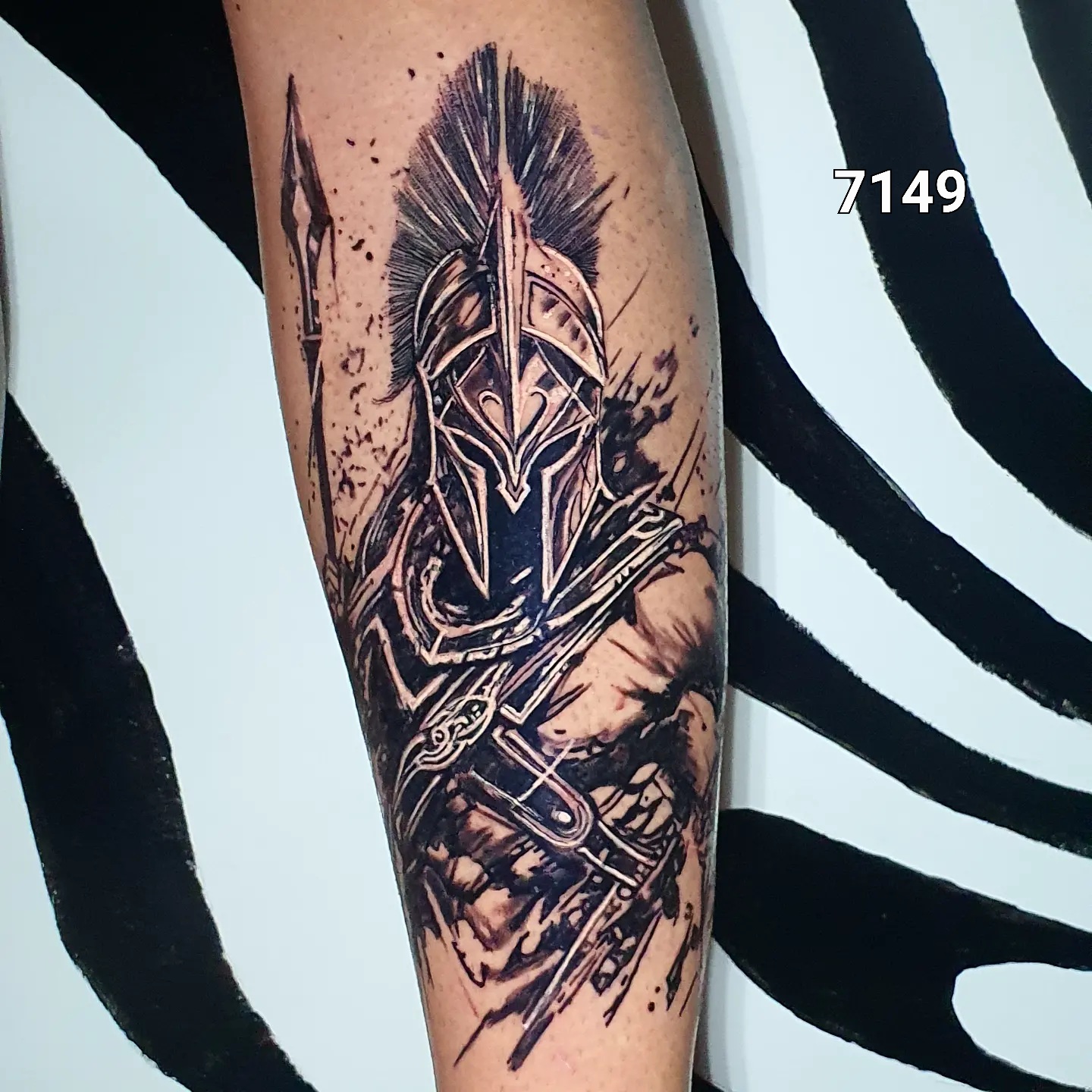 Tatuagem realizada por Pablo Glingindeberg — trabalho 01