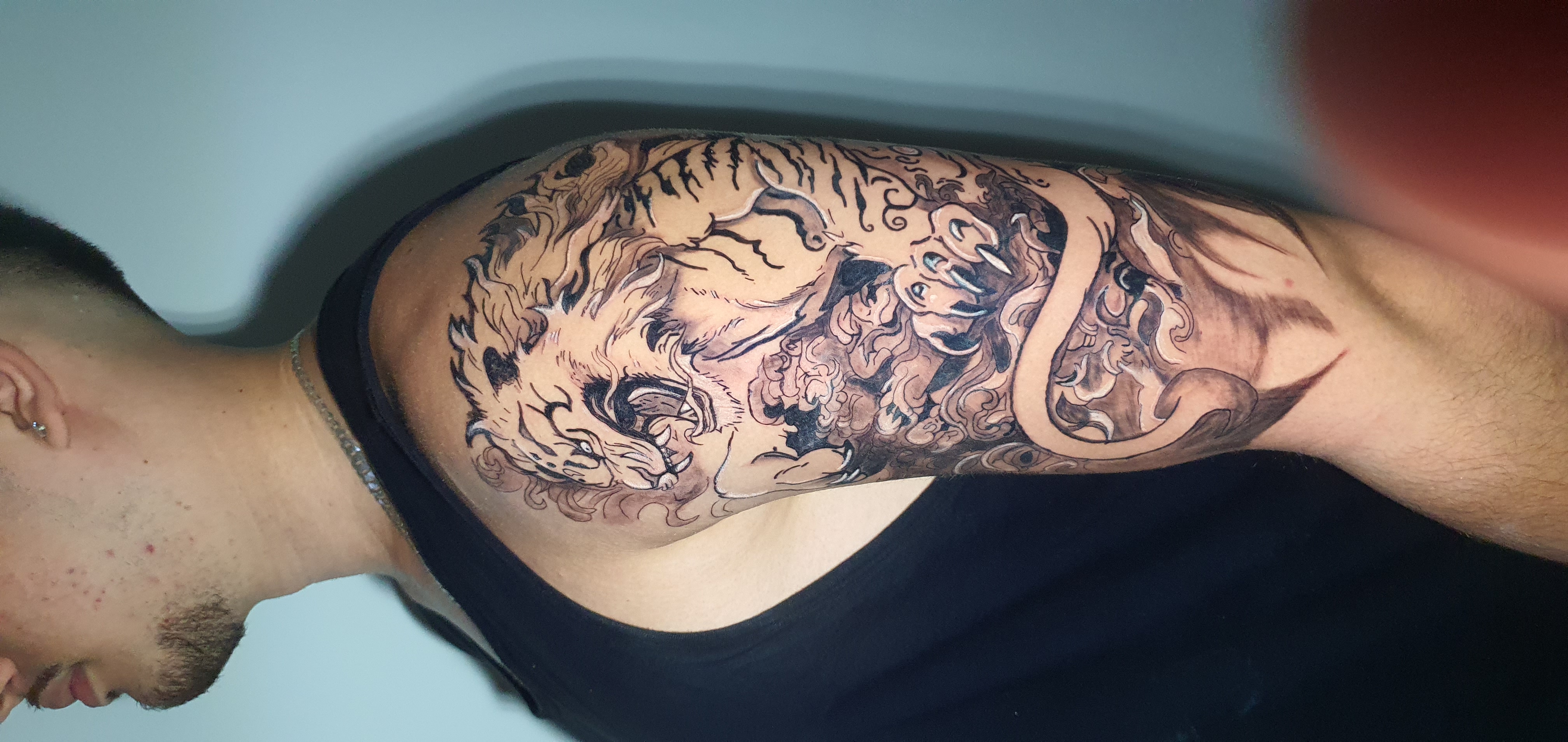 Tatuagem realizada por Pablo Glingindeberg — trabalho 44