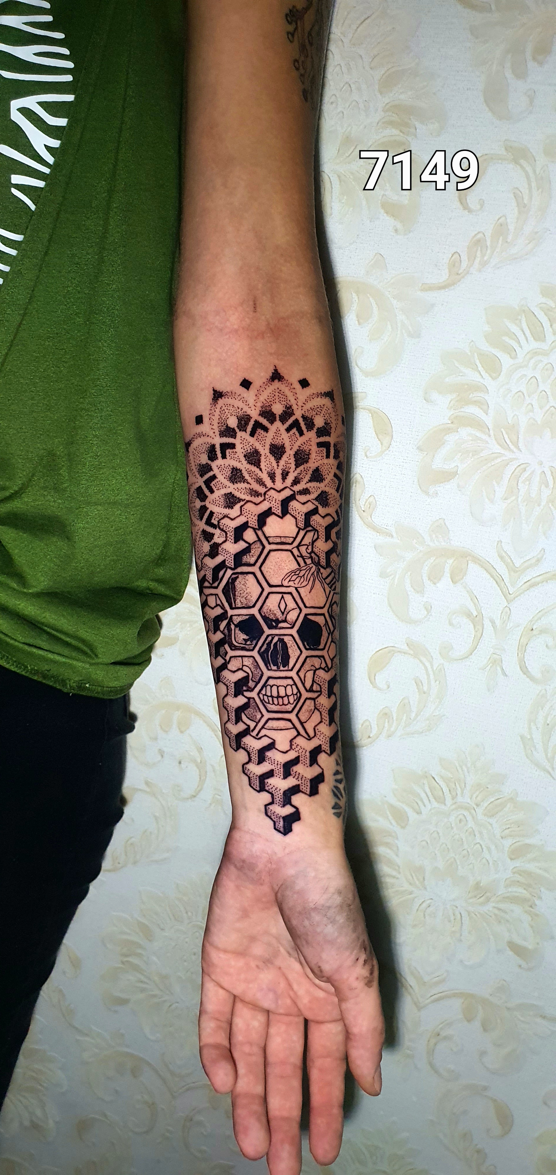 Tatuagem realizada por Pablo Glingindeberg — trabalho 45